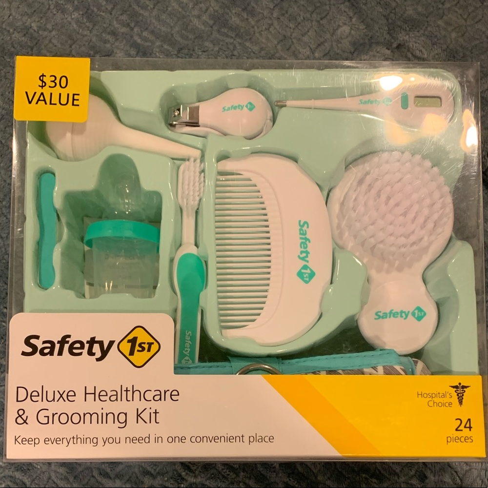 Baby deluxe healthcare and grooming kit
